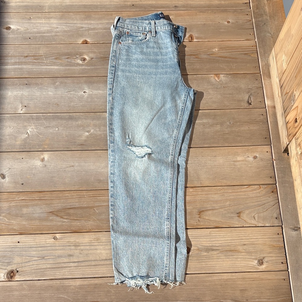 GAP Light Blue Straight Leg Jeans